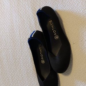 Rothy's Black Flats (Machine Washable)